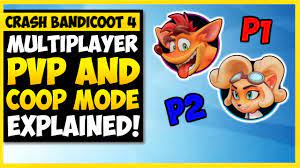 Crash Bandicoot 4 Multiplayer Coop Pvp Mode Explained Bandicoot Battle Pass N Play Youtube