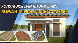 Sebut saja anda memiliki 2 anak, maka jumlah minimal ruang tidur di rumah adalah 3 ka. Desain Rumah 6x10 Meter 3 Kamar Animasi Konstruksi Youtube