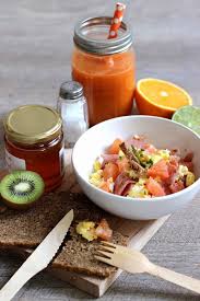 Recette Des Oeufs Brouilles Pamplemousse Et Bacon Par Bonjour Darling Cuire Un Oeuf Blog Cuisine Recette Oeufs Brouilles