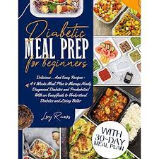 You can prevent prediabetes from progressing to type 2 diabetes with healthy lifestyle choices, including the right diet and exercise. Buy Diabetic Meal Prep For Beginners Delicious And Easy Recipes A 4 Weeks Meal Plan To Manage Newly Diagnosed Diabetes And Prediabetes With An Easy Better Diabetic And Healthy Meal