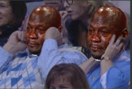 Tar Heels Fans Crying Jordan Sportige