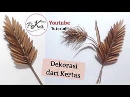 Maybe you would like to learn more about one of these? Daun Dan Rumput Kering Dari Kertas Diy Paper Leaves Artofit