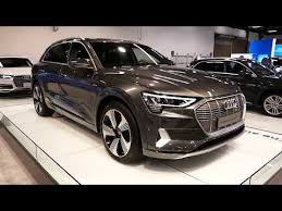 New 2019 Audi E Tron 55 Quattro Electric Vehicle Exterior Tour Walk Around Youtube Audi E Tron Audi E Tron