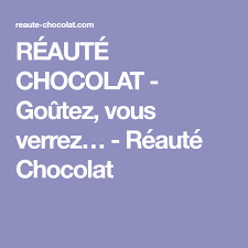 Reaute Chocolat Goutez Vous Verrez Reaute Chocolat Chocolat Biscuits Macaron
