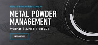 Elevate Your Production Processes with Carpenter Additive's Webinar: Best  Practices in Metal Powder Management