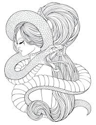 Pin On Coloring Medusa