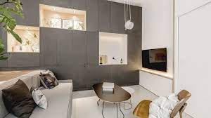 Meuble de rangement sur mesure. Rangement Sur Mesure Salon Idees De Pro Cote Maison