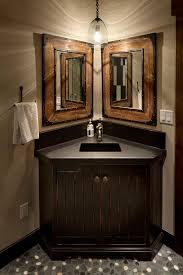 26 Impressive Ideas Of Rustic Bathroom Vanity Home Design Lover Rustic Bathroom Vanities Rustic Bathroom Designs Corner Bathroom Vanity