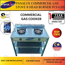 Bayou® dual burner cooker is a traditional choice for outdoor cooking. 8 Head Burner Panalux Standing Gas Cooker Gas Stove 8 Head Burner Pcs G20 Pcsg20 Similar Home Hst 27ss Dawa Tp 238 Shopee Malaysia