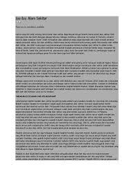 Sekitar menerusi pendidikan alam sekitar di sekolah. Isu Isu Alam Sekitar