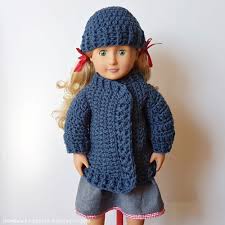 Check spelling or type a new query. Coat And Hat For Dolly 18 Inch Doll Clothes Patterns Oombawka Design Crochet