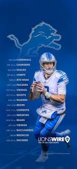 Wallpaper desktop detroit lions nfl hd. 2019 Detroit Lions Schedule Downloadable Wallpaper