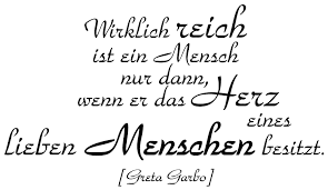 Wandtattoos Spruch Zitat Greta Garbo Herz Mensch