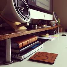 Pin By Nettekins On For The Home Imac Monitor Stand Diy Office