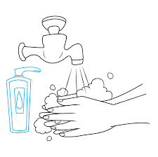 How To Draw Washing Hands Really Easy Drawing Tutorial Hand peace sign drawing step by step. how to draw washing hands really easy