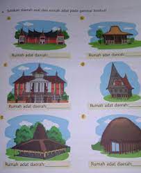 4 Tuliskan Daerah Asal Dari Rumah Adat Pada Gambar Berikut Jawab Plisss Mau Di Kirim Hari Brainly Co Id