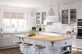 White Kitchen Cabinets And Countertops A Style Guide