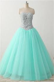 Ball Gown Sweetheart Corset Mint Green Tulle Beaded Sparkly Prom Dress Mint Green Prom Dress Prom Dresses Ball Gown Green Wedding Dresses