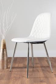 2x Corona White Silver Leg Dining Chairs Furniturebox 0:51 danetti 4 951 просмотр.