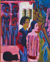 Ernst Ludwig Kirchner It Seems As Though The Goal Of My Work Has Always Been To Dissolve Myself Completely In Ernst Ludwig Kirchner Art German Expressionism