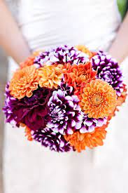 Real Wedding Palos Verdes Estates Ca Purple And Orange Wedding Ideas Weddingvibe Com Fall Wedding Bouquets Purple Wedding Bouquets Orange Wedding Bouquet