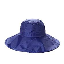 Befur Women Waterproof Rain Boonie Hat Breathable Fishing Bucket Sun Flap Cap Rain Hat Rain Cap Waterproof Hat