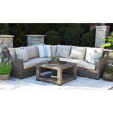In mathematics, complex projective space is the projective space with respect to the field of complex numbers. Alder Grey 5pc Sectional With Sunbrella Canopy Home And Garden Target