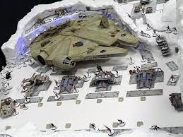 Start a brand new scene or continue your star wars celebration diorama builders adventure using the exact same plans and techniques used at the actual conventions workshops. The Battle Of Hoth From Star Wars Recreated As A Tabletop Gaming Table For The Salute 2015 Wargaming Show In The Uk
