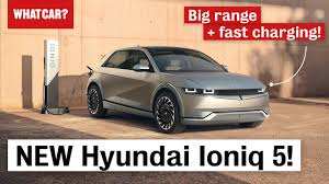 If the new hyundai ioniq 5 electric suv is any indication, electric powertrains must zap straight lines into the minds of some designers. New Hyundai Ioniq 5 Ev Revealed Can This Suv Take On The Tesla Model Y What Car Youtube