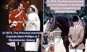 Britain's princess anne has urged team gb to 'enjoy' the london olympics. Royal Family Shares Photos Of Princess Anne At 1976 Olympics Daily Mail Online