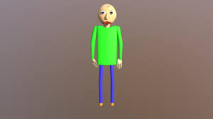 Baldi Angry Download Free 3d Model By Baldi Baldimoreyt Bendyiscool143 220405d Sketchfab
