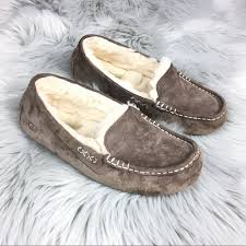 This slipper comes in whole sizes only so ugg suggests for 1/2 sizes to order a size up. Ugg Shoes Ugg Ansley Slipper Moccasin Slate Size 7 Poshmark