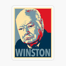 Winston Churchill Stickers for Sale