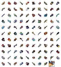 3ds Kid Icarus Uprising Weapon Icons The Spriters Resource
