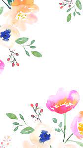 640x1136 iphone 6, iphone 6s, iphone 7, iphone 8: Watercolor Flower Iphone Background 1333x2367 Wallpaper Teahub Io
