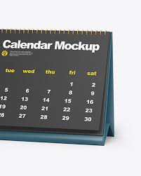 But this time i release free tent calendar mockup and that's something new. Desk Calendar Mockup In Stationery Mockups On Yellow Images Object Mockups