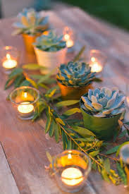Artsy Weddings Indie Weddings Vintage Weddings Diy Weddings Decorations Succulent Wedding Table Succulent Wedding Centerpieces Succulent Centerpieces