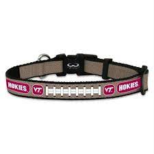 Virginia Tech Hokies Reflective Football Pet Collar Football Dog Collar Dog Football Toy Football