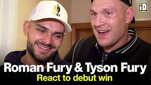 "I'm Very Proud!" Tyson Fury Tells Roman Fury After Debut Win