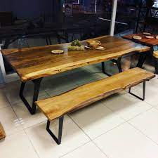 mozilya dogal ahsap ceviz masa mozilya walnut natural wood table yemek masasi ev dekoru mobilya