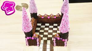 Neben kuchen rezepte gibt es auch weitere kategorien wie z.b. Wunderschoner Burg Kuchen Einfache Geburtstagskuchen Idee Schloss Kuchen Ohne Backen Youtube