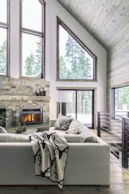 Alpine A Frame House By High Camp Home Wowow Home Magazine Cabin Living Room A Frame House Modern Cabin Interior