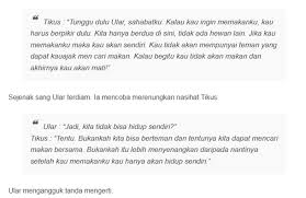 Di sebuah gurun pasir, hiduplah ular dan tikus pasir. Generasi Terdidik Kolaborasi Dari Ilmu Yang Bermanfaat Dan Akhlak Yang Mulia