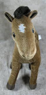 Ikea 13 Plush Horse Okenlopare Brown Sunburst Star Pony Stuffed Animal Toy Ikea Plush Horse Pet Toys Animals