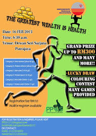  14 Tergokil Gambar Poster Larian Ria