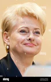 Lithuanian president dalia grybauskaite hi-res stock photography and images 