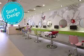 Kid Salon Names Beehives Buzzcuts Hair Salon For Kids By Andrea Mason Architect Kids Salon Kids Hair Salon Beauty Salon Decor