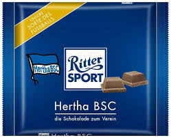 Pin Von Kerstin Abersfelder Auf Unbedingt Kaufen Ritter Sport Hertha Bsc Ritter Sport Sorten