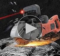 VICSEC Electric Wall Grooving Cutting Machine Chaser 110V for Slotting  Brick Granite Marble Concrete Grooves With 5Pcs 5Inch 133mm Diameter Saw  Blades ...