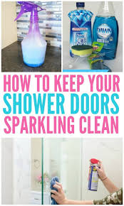 Not only that, but the longer it sits the harder it can be to clean. 11 Brilliant Hacks To Clean Glass Shower Doors Organization Obsessed